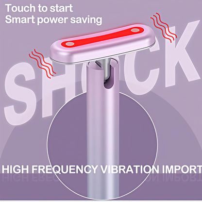 EMS veido masažuoklis LED v3.0 – liftingas, beadatinė mezoterapija, karštas kompresas