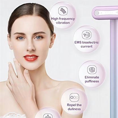 EMS veido masažuoklis LED v3.0 – liftingas, beadatinė mezoterapija, karštas kompresas