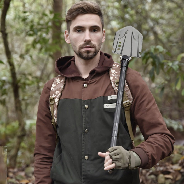 Daugiafunkcis išgyvenimo kastuvas 6in1