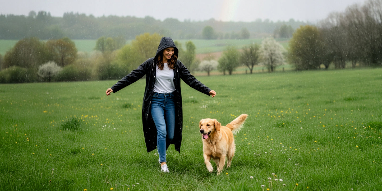 Lietaus paltas su gobtuvu – EVI SPORT STORMGUARD