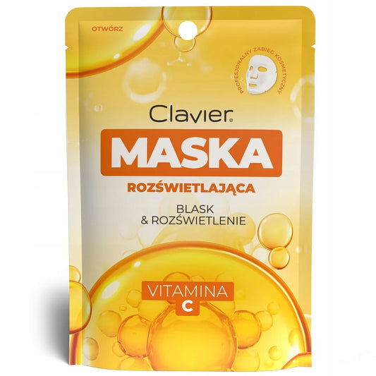 Veido kaukė su vitaminu C šviesinimui 3vnt rinkinys