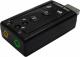 Garso kortelė USB išorinė 7.1 stereo mikrofonui ir ausinėms