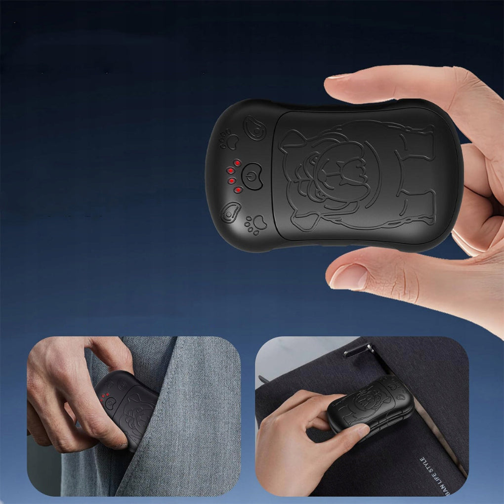 USB magnetinis elektrinis rankų šildytuvas-išorinė baterija 2 viename 6000 mAh