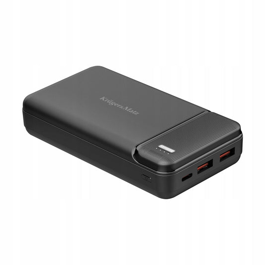 Saulės baterijos powerbankas 20000mAh, vandeniui atsparus