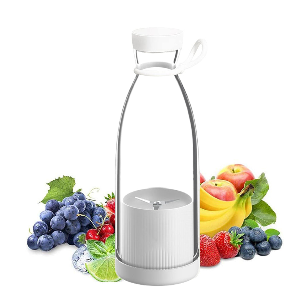 Nešiojamas belaidis blenderis USB kokteilius 380ml