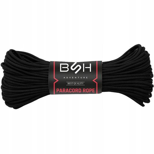Paracord išgyvenimo virvė 30m, iki 250kg apkrova