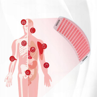 Belaidė infraraudonųjų spindulių LED terapijos juosta – skausmo mažinimui