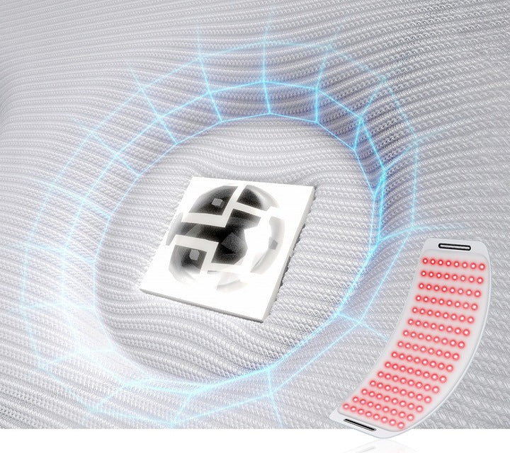 Belaidė infraraudonųjų spindulių LED terapijos juosta – skausmo mažinimui