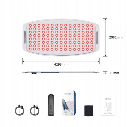 Belaidė infraraudonųjų spindulių LED terapijos juosta – skausmo mažinimui