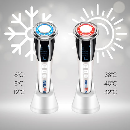 Belaidis EMS veido masažuoklis 5 in 1