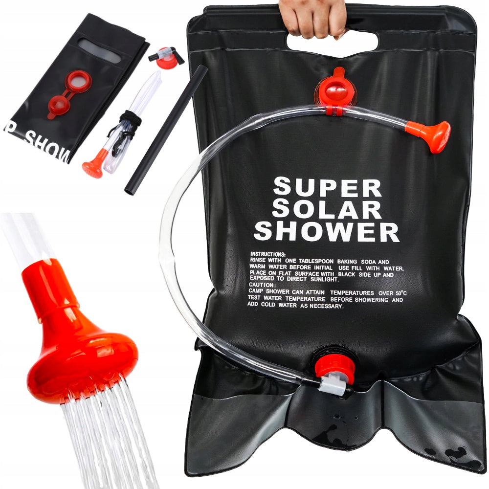 Nešiojamas turistinis dušas 20L camping survival
