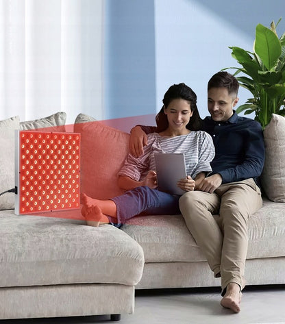 Infraraudonųjų spindulių terapinė lempa su raudona ir infraraudonąja šviesa