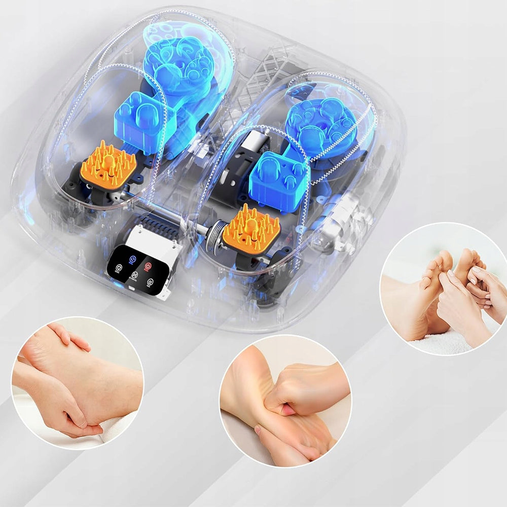 Išmanus pėdų masažuoklis – infraraudonųjų spindulių hidromasažas kojoms