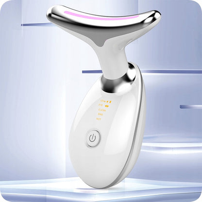 Kaklo ir veido stangrinamasis masažuoklis su EMS ir šviesos terapija