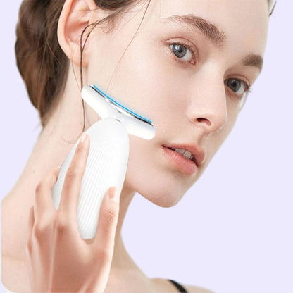 Kaklo ir veido stangrinamasis masažuoklis su EMS ir šviesos terapija