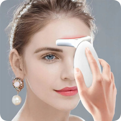 Kaklo ir veido stangrinamasis masažuoklis su EMS ir šviesos terapija