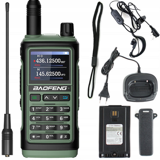 Baofeng UV-17E dviejų dažnių racija PMR VHF UHF su USB-C īkrovimu