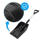 Sniego kastuvas Rippey – aliuminis, sulankstomas, 84 cm, automobiliui