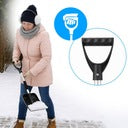 Sniego kastuvas Rippey – aliuminis, sulankstomas, 84 cm, automobiliui