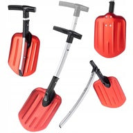 Teleskopinis sniego kastuvas automobiliui KADAX – sulankstomas, aliuminis, 61–76 cm