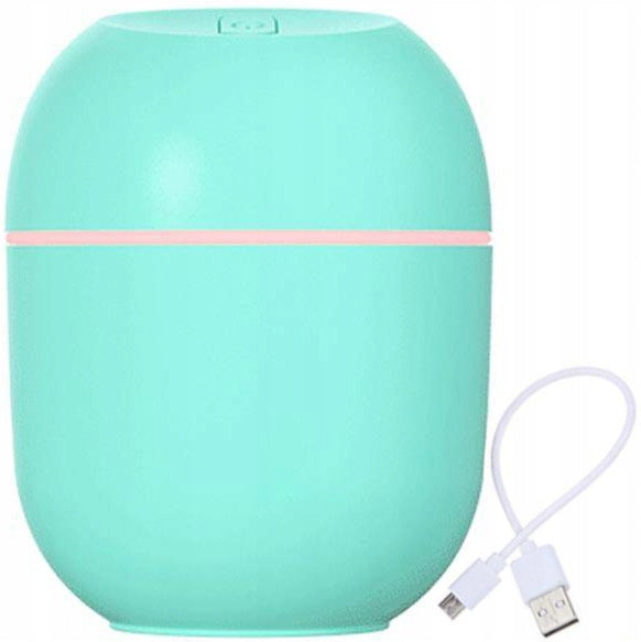 Mini LED oro drėkintuvas aromaterapijai su šviesos terapija