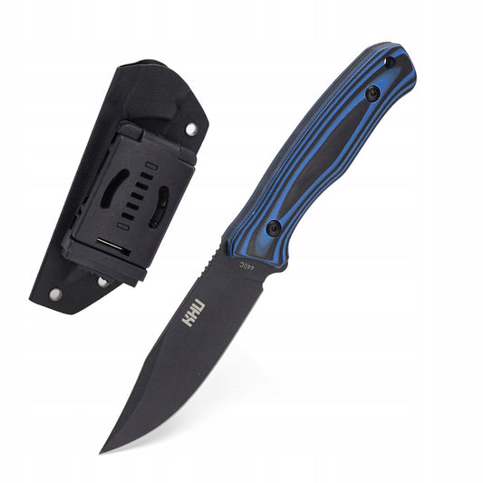 Išgyvenimo peilis EDC 440C plienas su dėklu Kydex
