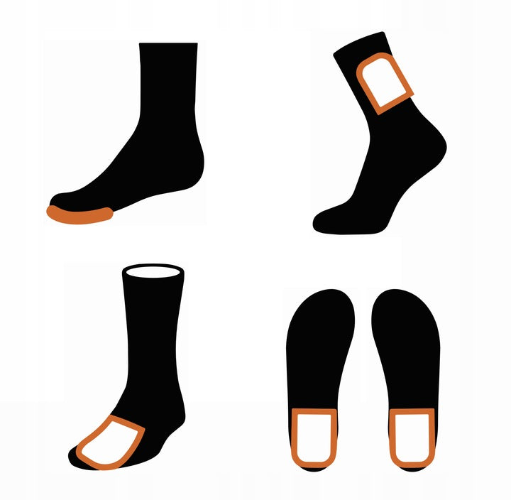 Kojų šildytuvai „Rapeks“ – 10 porų (20 vnt.) rinkinys