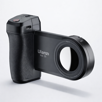 Ulanzi ma35 magnetinis laikiklis su „Bluetooth“ nuotolinio valdymo pultu, skirtas „ios“ ir „android“ išmaniesiems telefonams