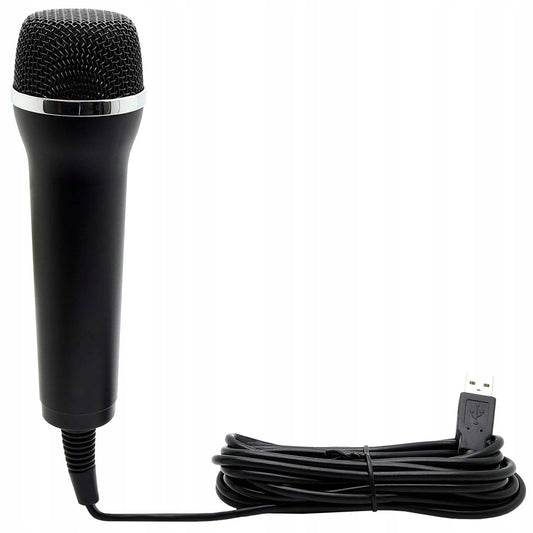 USB mikrofonas PC Xbox PS4 PS5 karaoke su kabeliu 3m
