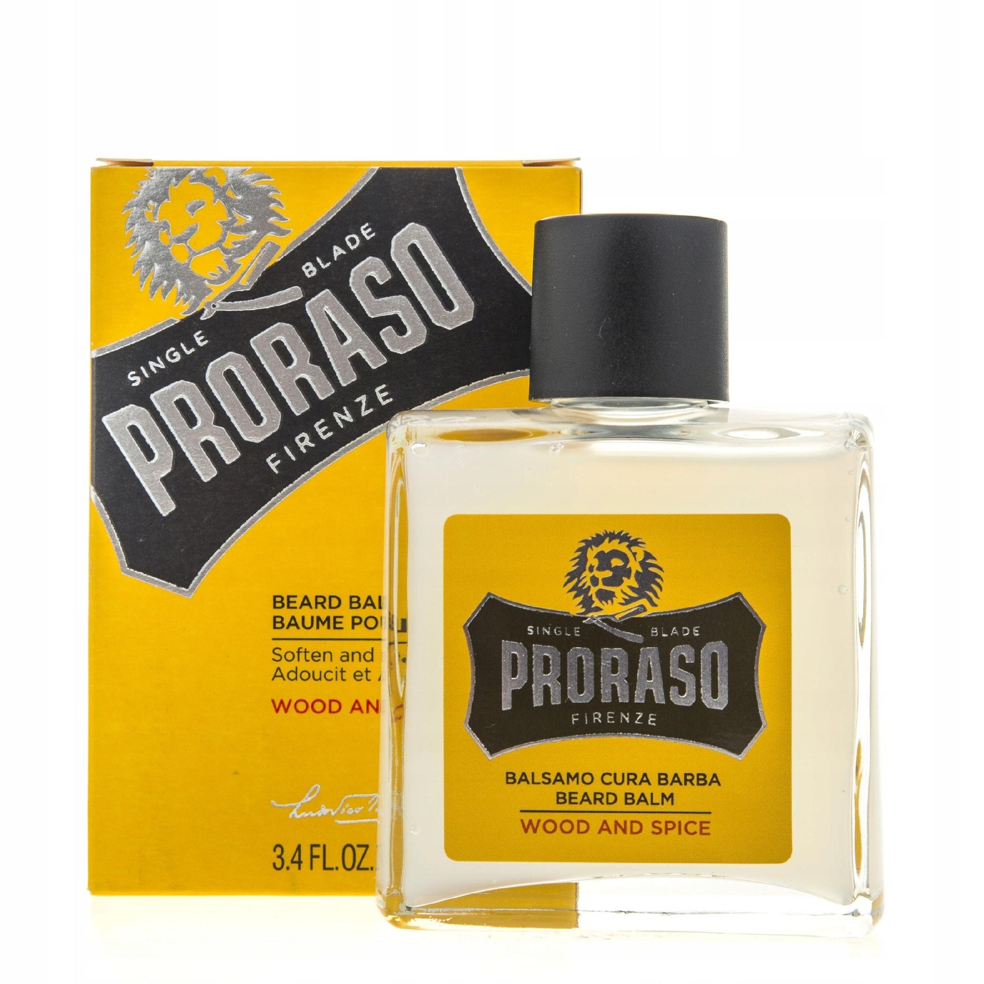 PRORASO Wood and Spice barzdos balzamas 100ml vyrams