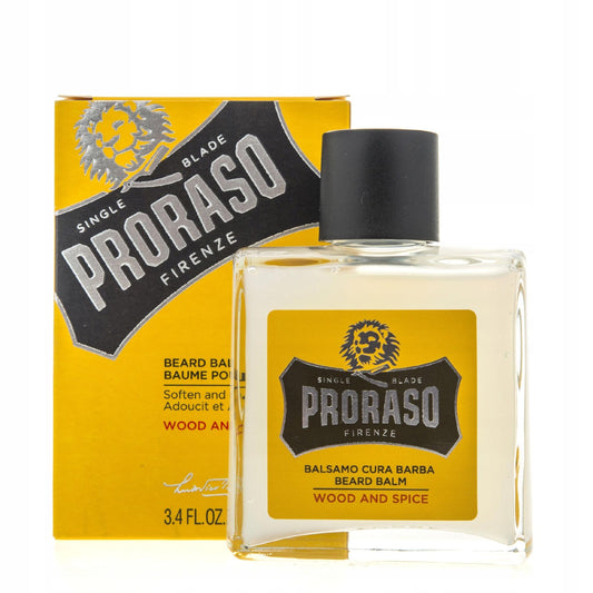 PRORASO Wood and Spice barzdos balzamas 100ml vyrams