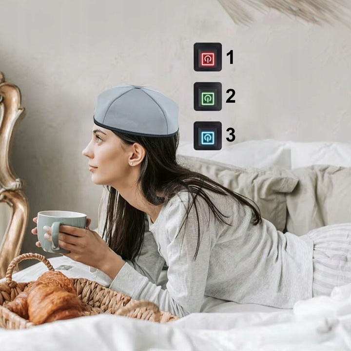 Plaukų augimą skatinanti LED kepurė su raudonos šviesos terapija (660–850nm)