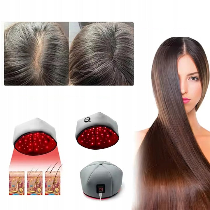 Plaukų augimą skatinanti LED kepurė su raudonos šviesos terapija (660–850nm)