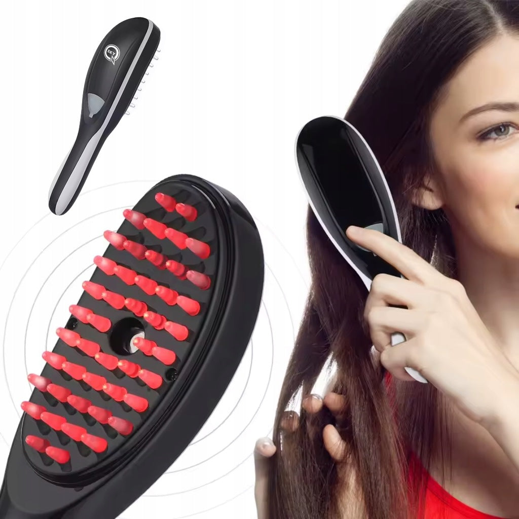 QSKY LED plaukų terapijos šepetėlis – stipresniems, greičiau augantiems plaukams