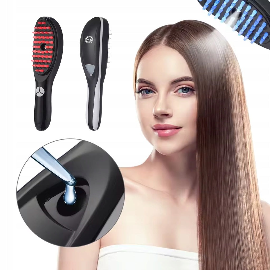 QSKY LED plaukų terapijos šepetėlis – stipresniems, greičiau augantiems plaukams
