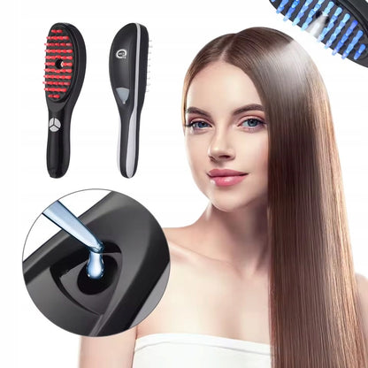 QSKY LED plaukų terapijos šepetėlis – stipresniems, greičiau augantiems plaukams