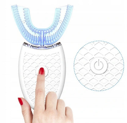 360 laipsnių ultragarsinis dantų šepetėlis (U formos)