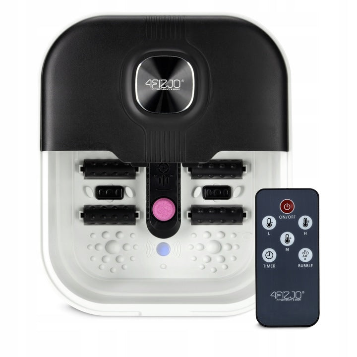 Vandens pėdų masažuoklis su burbulais ir šildymu – 4FIZJO