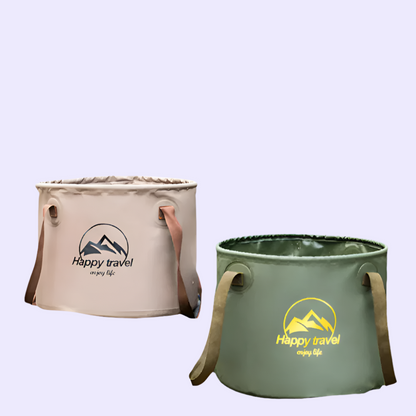 Sulankstomas 20L kibiras stovyklavimui ir žvejybai