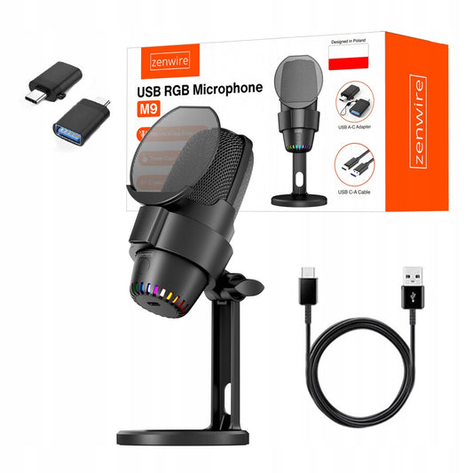 Mikrofonas USB-C kondensorinis telefonui iPad 24bit 48kHz