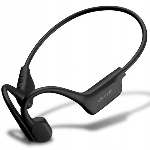 Elonix G1 belaidės ausinės kaulų laidumas Bluetooth juoda pilka