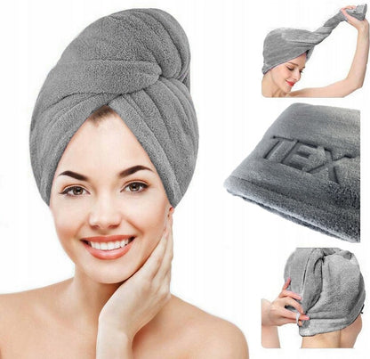 Storas galvos rankšluostis-turbanas plaukams „Yeshome“ 3 vnt.