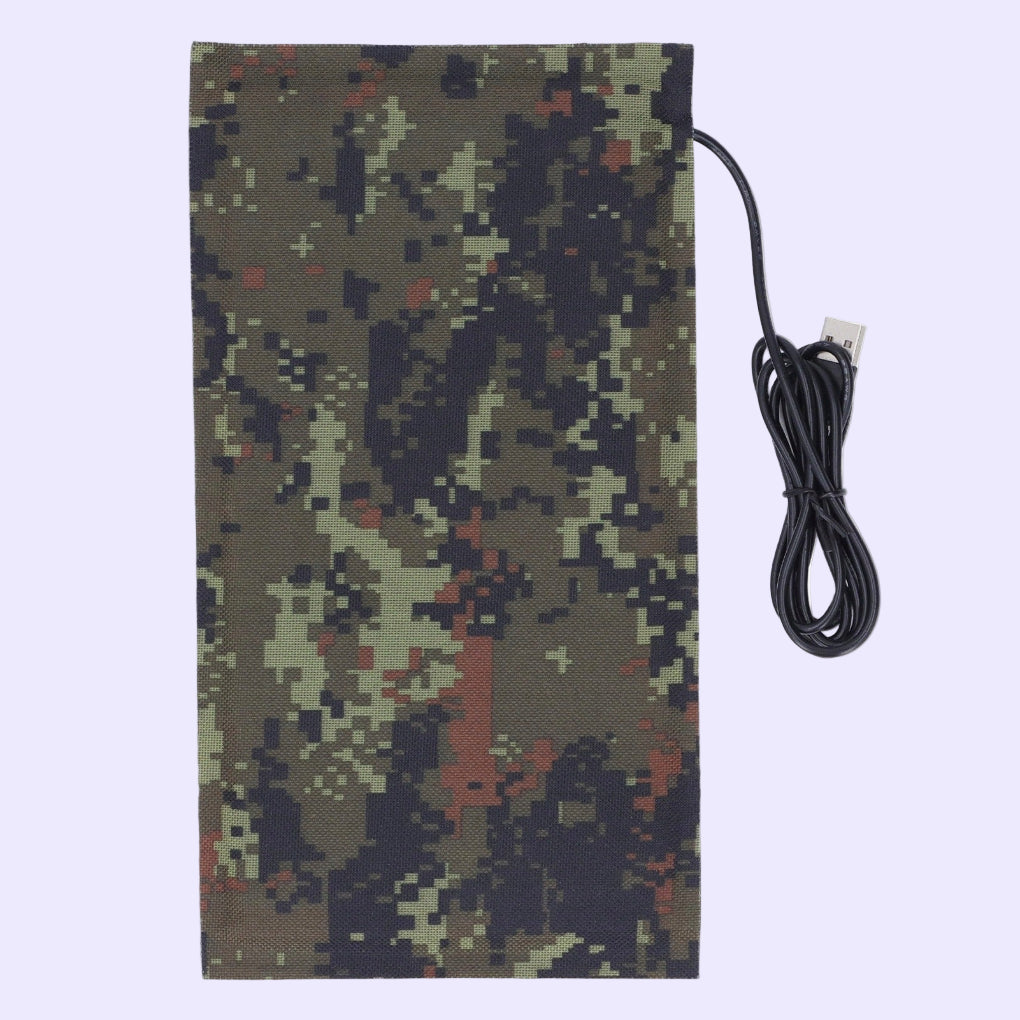 Šildantis USB kūno pleistras su 1,2 m laidu, lankstus ir lengvas – puikus sprendimas šilumai šaltomis dienomis.