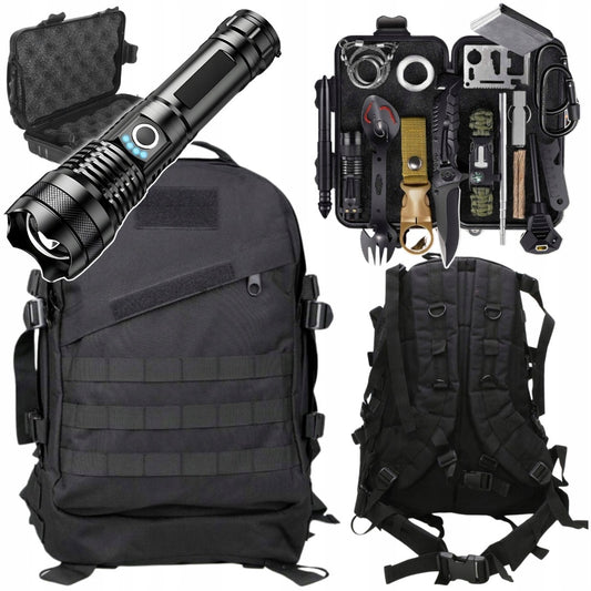 Taktinė kuprinė su įranga