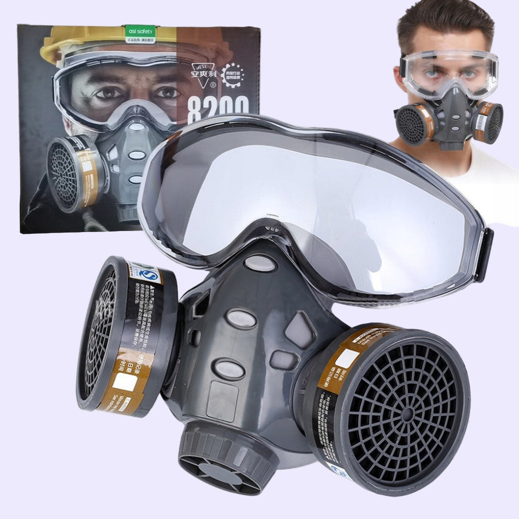 FFP3 Dujų kaukė – pusinė respiratorinė kaukė 8201