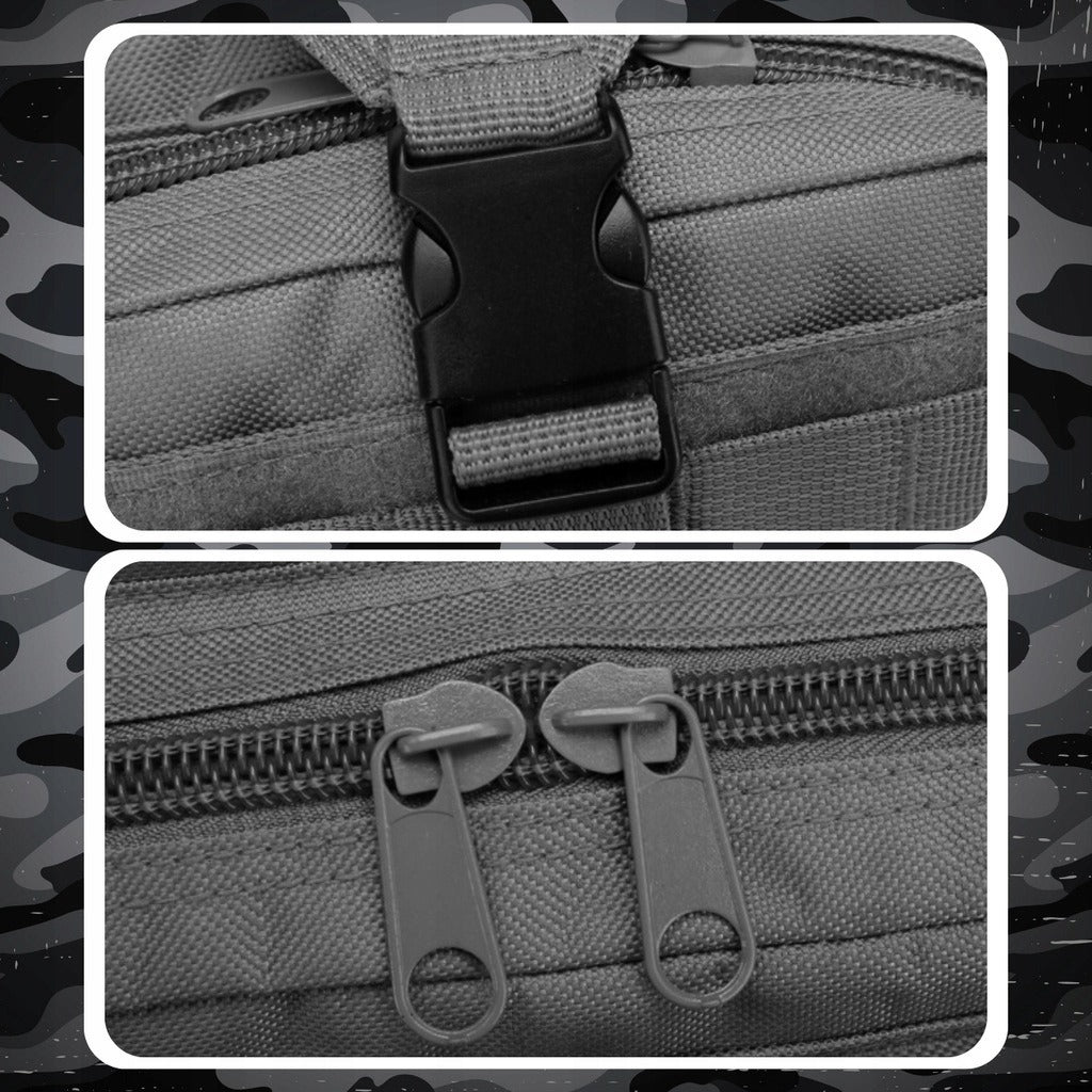 Karinė taktinė kuprinė turistams – 38 l talpa, atspari vandeniui