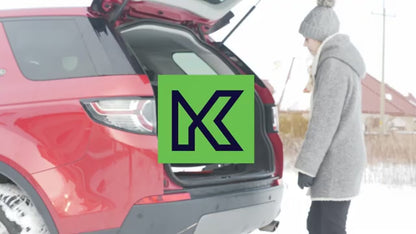 Teleskopinis sniego kastuvas automobiliui KADAX – sulankstomas, aliuminis, 61–76 cm